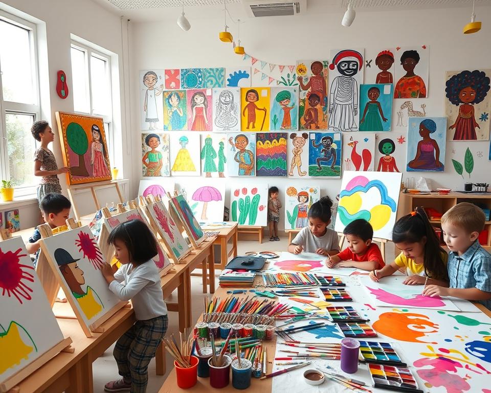 Language Learning Through Art