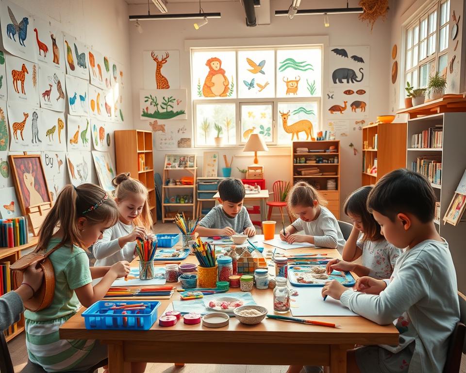 fun art activities for language learners