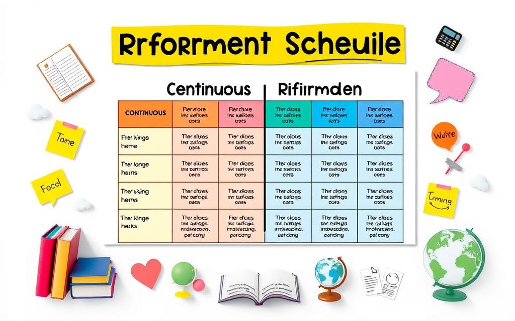 reinforcement schedules reinforcement schedules