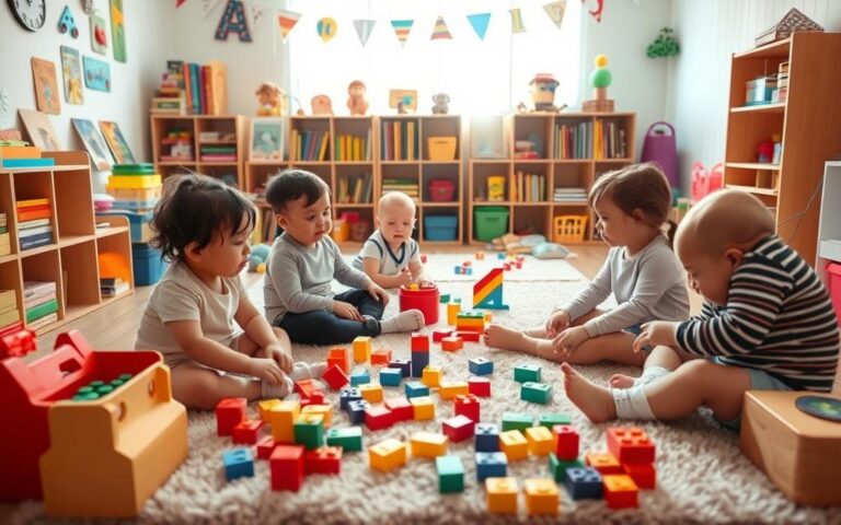 Play and language development in toddlers