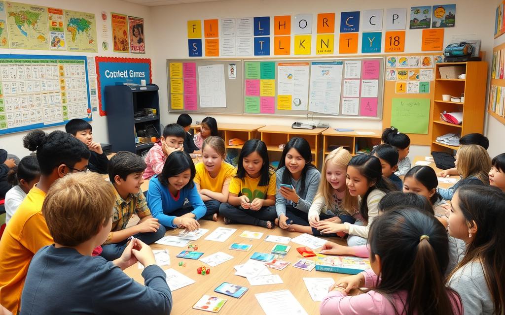 Screen-free ESL games