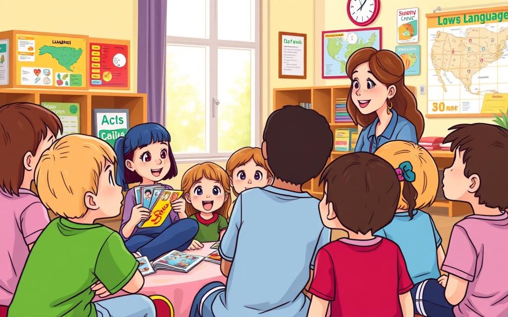 helping children learn a new language helping children learn a new language