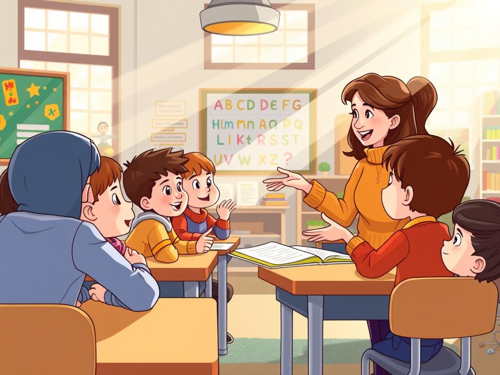 Basic grammar concepts for children