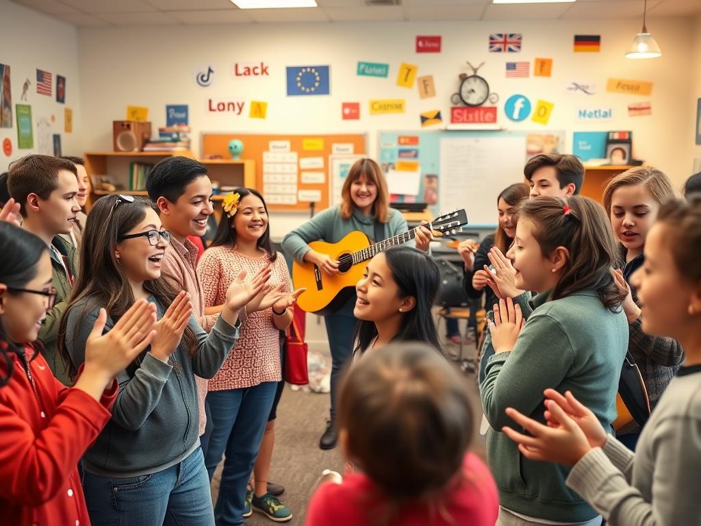 language learning through music language learning through music